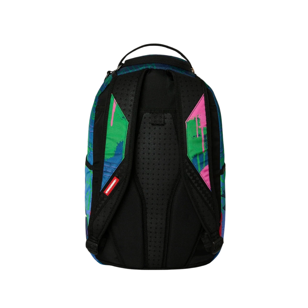Sprayground DC Joker Tagged Up Batmobile DLXSR Backpack