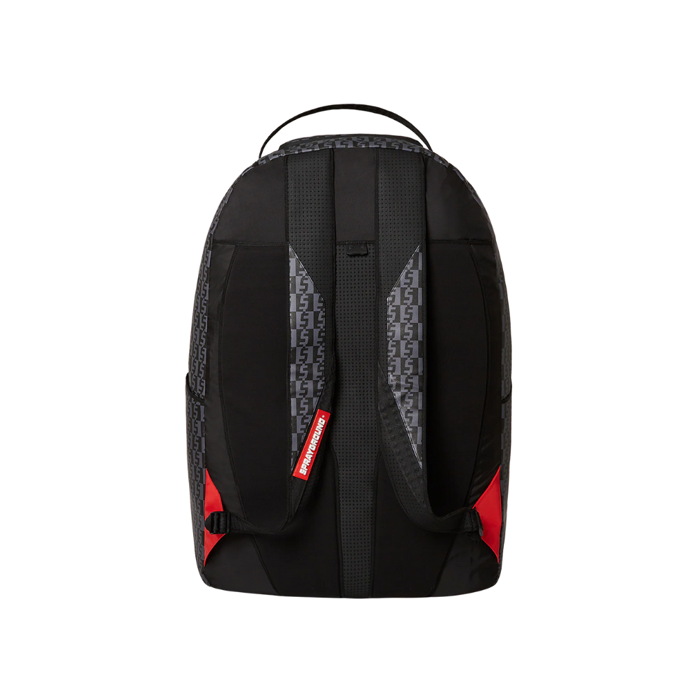 Sprayground Money Check Grey Worlds Biggest Backpack