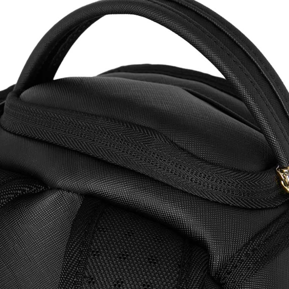 Sprayground Lux Black Ghost Drip Mini DLX Backpack