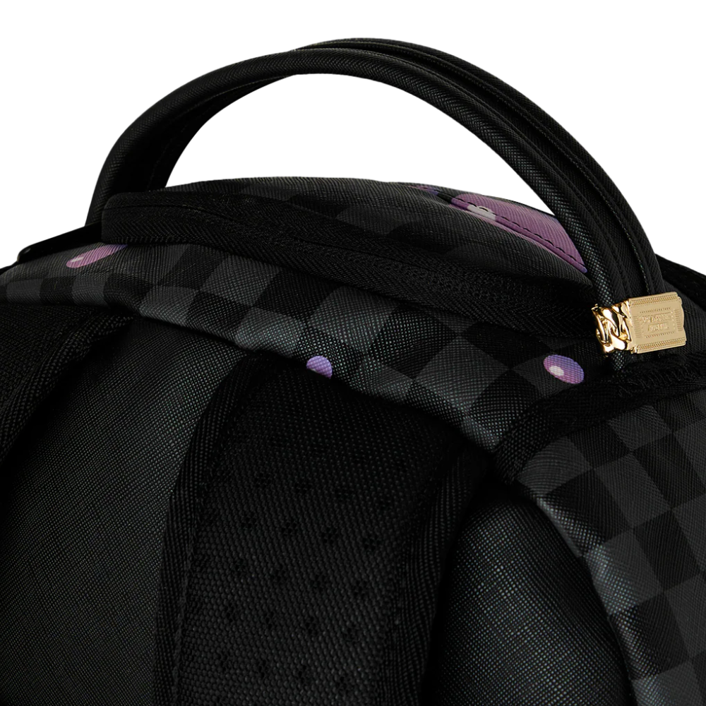 Sprayground Purple Slime Takeover Savage Backpack