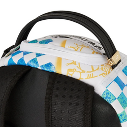 SHARK CENTRAL STENCILS WHITE DLXSV BACKPACK