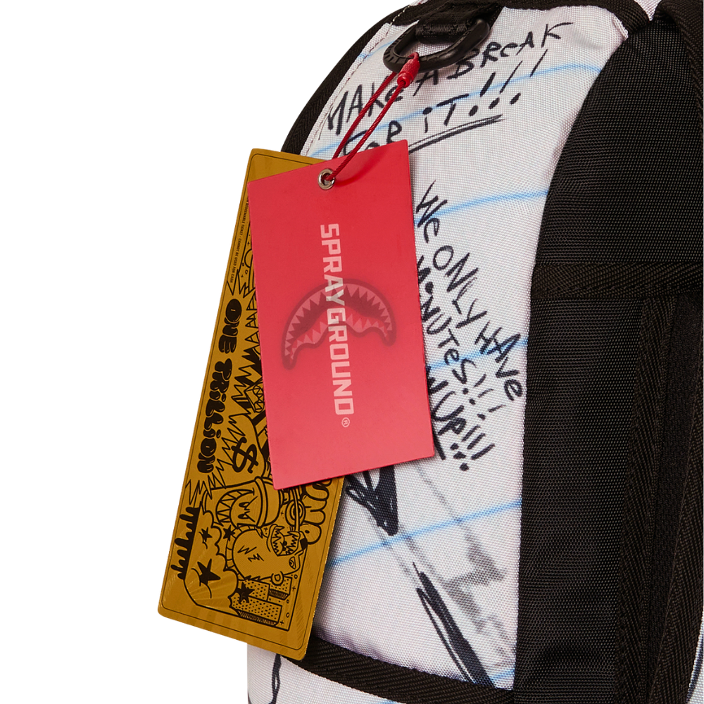 Sprayground Money Boy Pencil Doodles DLXSR Backpack