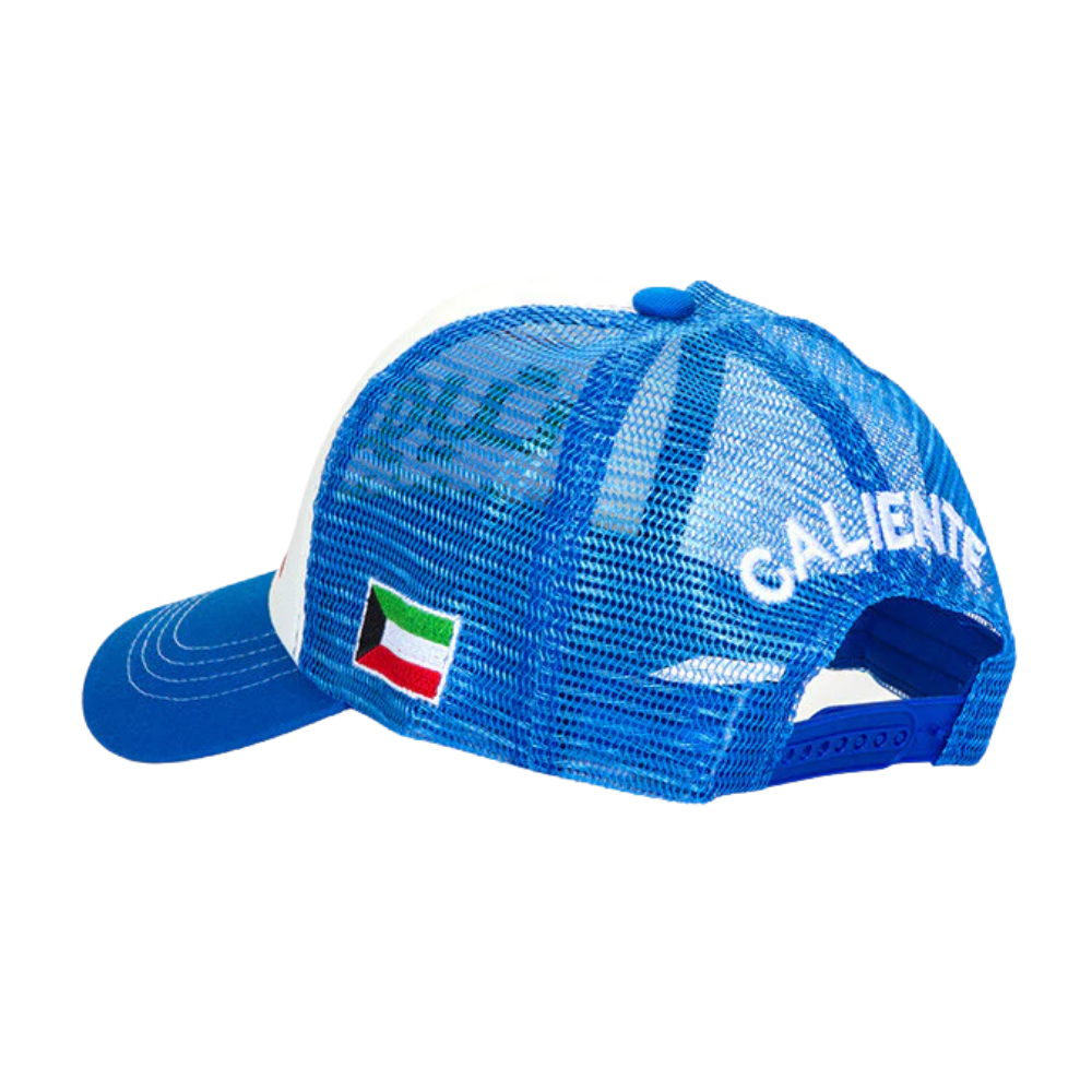 Kuwaiti Blue/Blue/White Cap