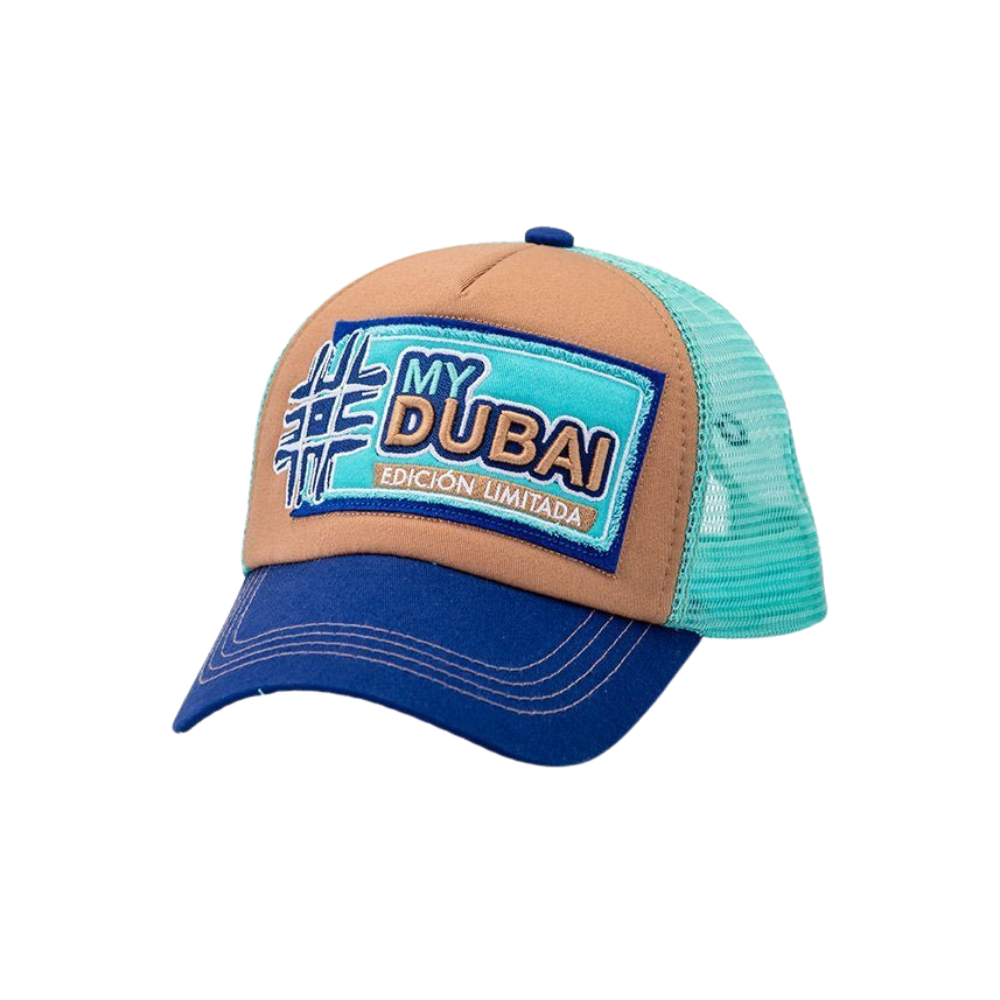 #MyDubai Blu/Beg/Trq Blue Cap