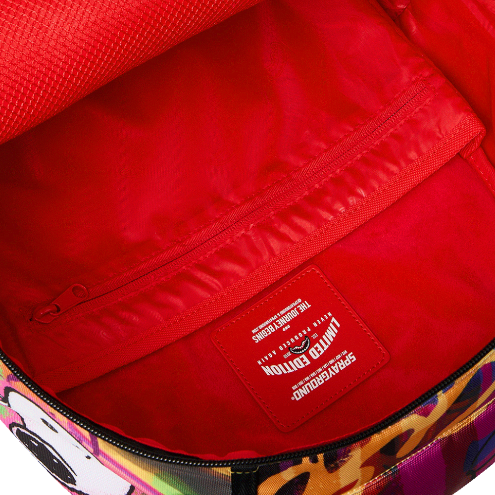 Sprayground Peanuts Snoopy Street Art DLXSR Backpack