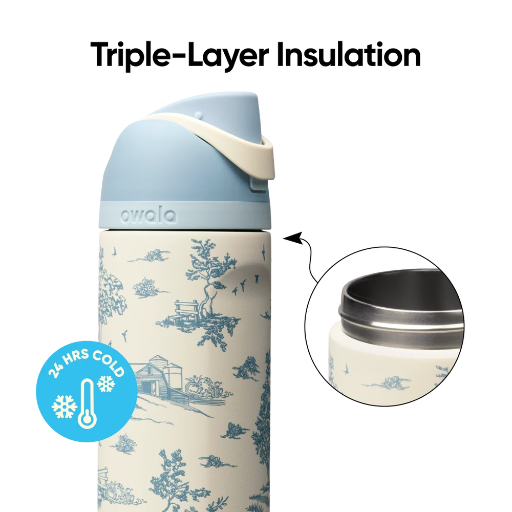 Owala "Fall Collection" FreeSip Insulated Water Bottle 24oz