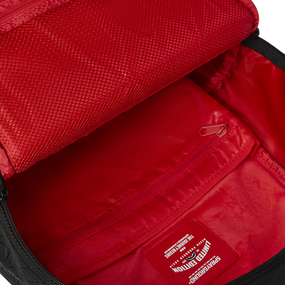 Sprayground Tonal Monogram Emboss Shark Backpack