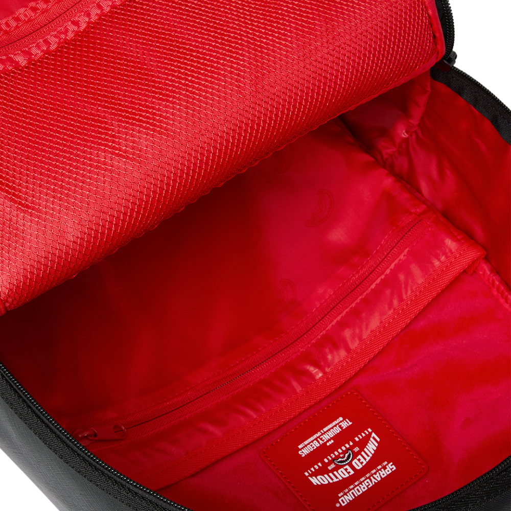 Sprayground Lux Black Ghost Drip DLXSV Backpack