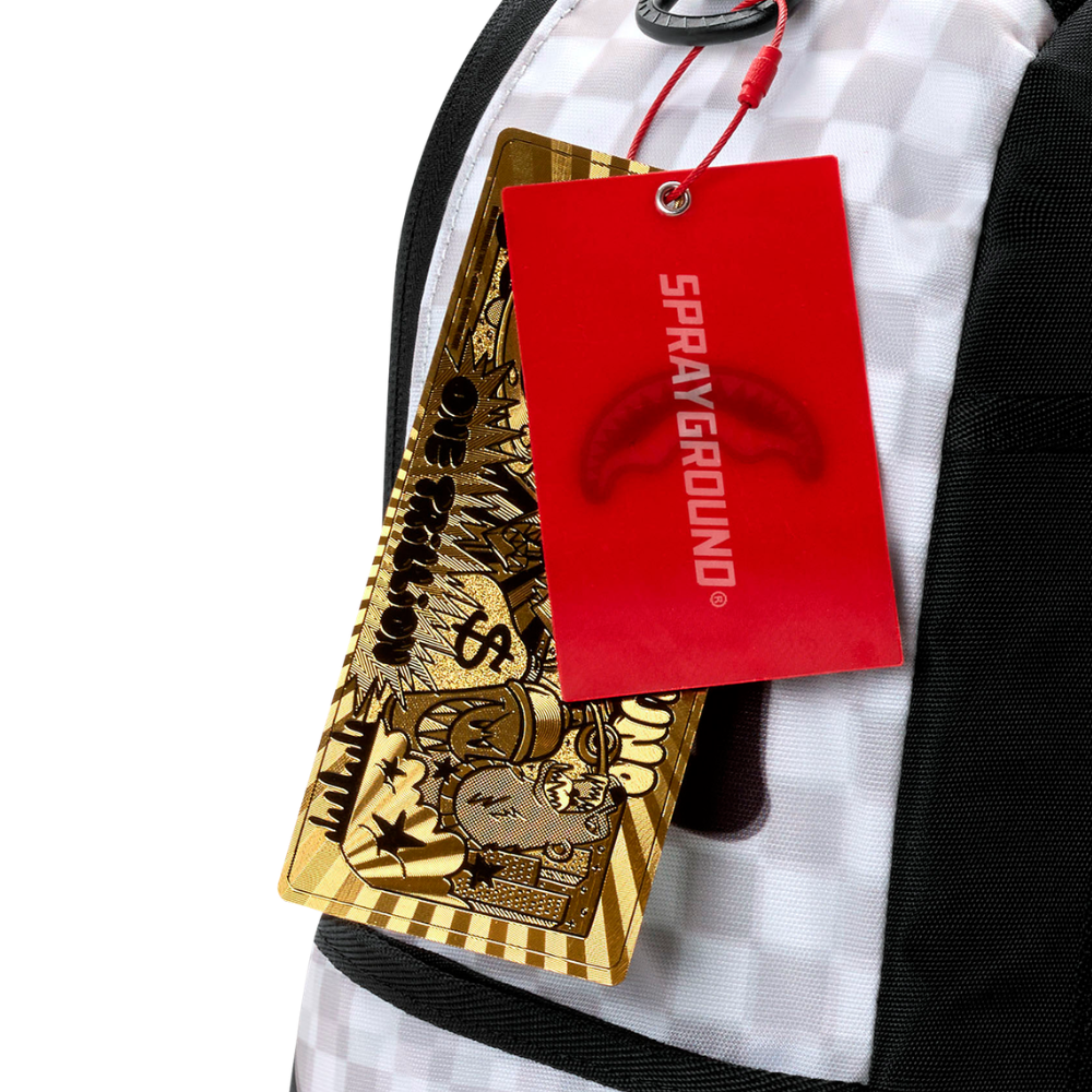 Sprayground 3D Effect Sharks In Paris DLXSR Backpack
