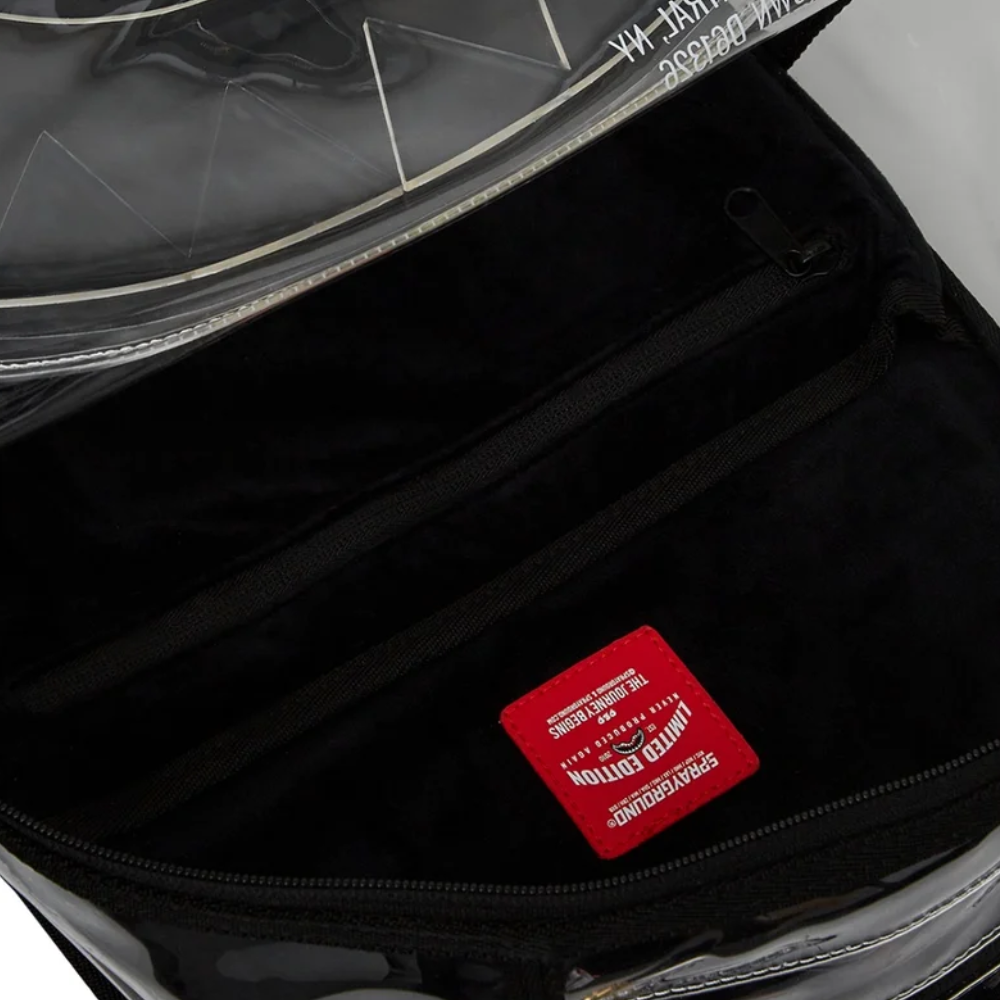 PARTIAL CLEAR SHARK CENTRAL DLX BACKPACK