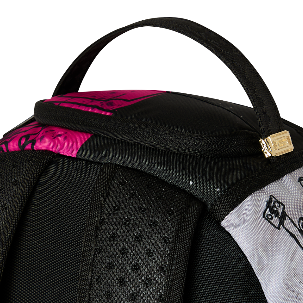 Sprayground Pink Punk DLXSR Backpack