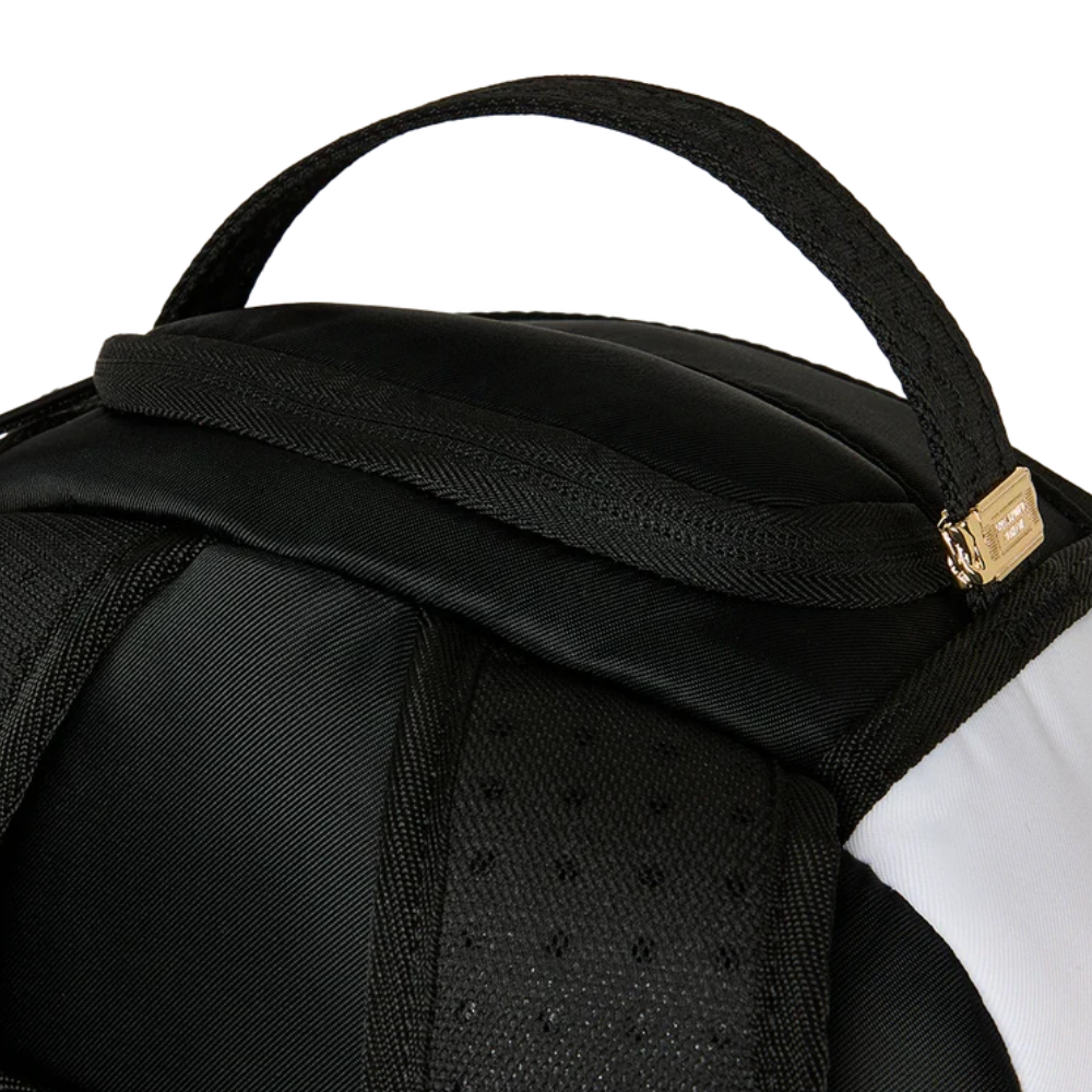 Sprayground Shark Central Black And White DLXS Backpack
