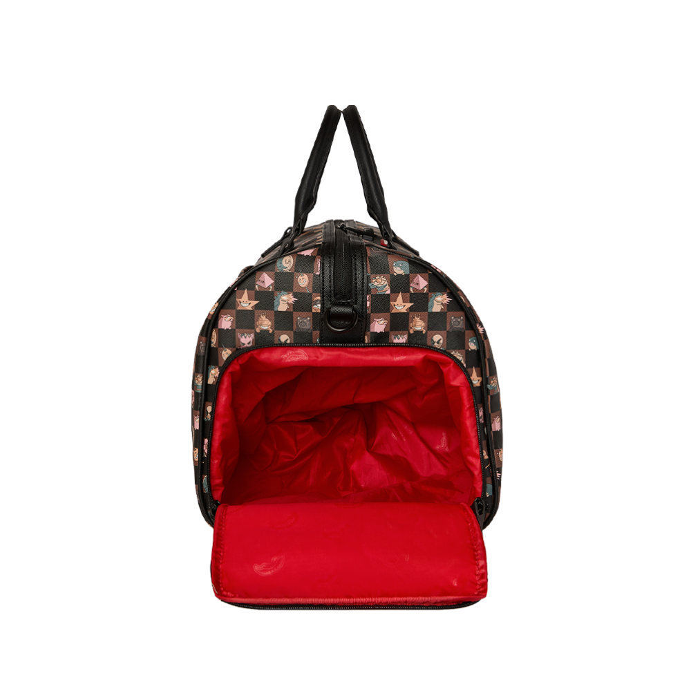 Sprayground Peeking Characters Remix Duffle