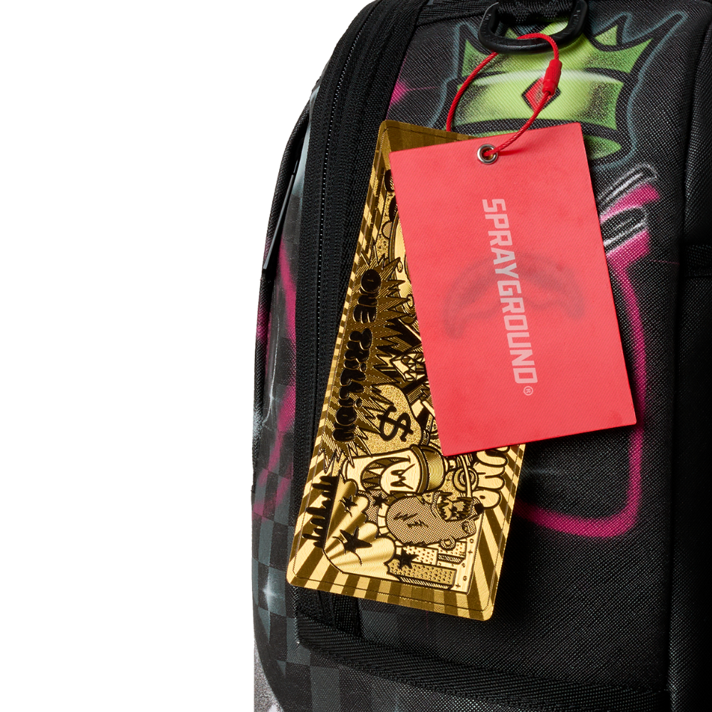 Sprayground Airbrused Shark DLXSV Backpack