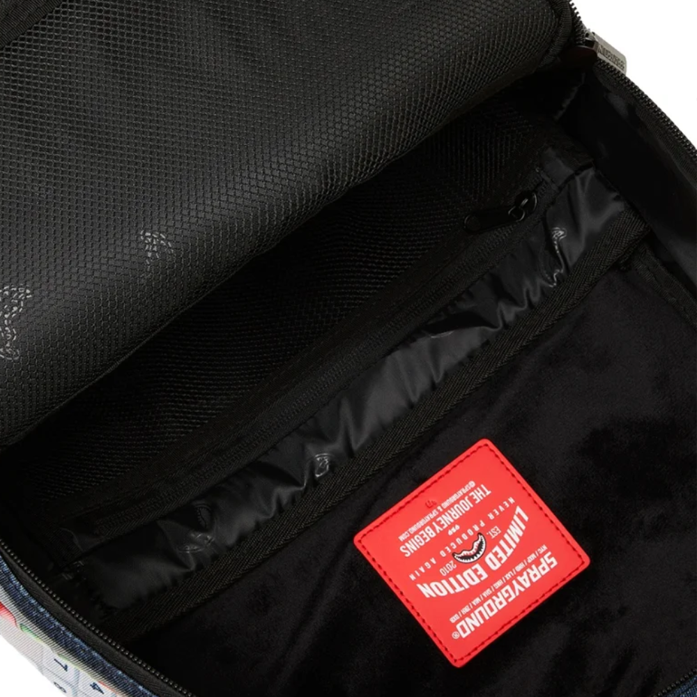 FLUX CAPACITOR INSIDE DELOREAN DLX BACKPACK