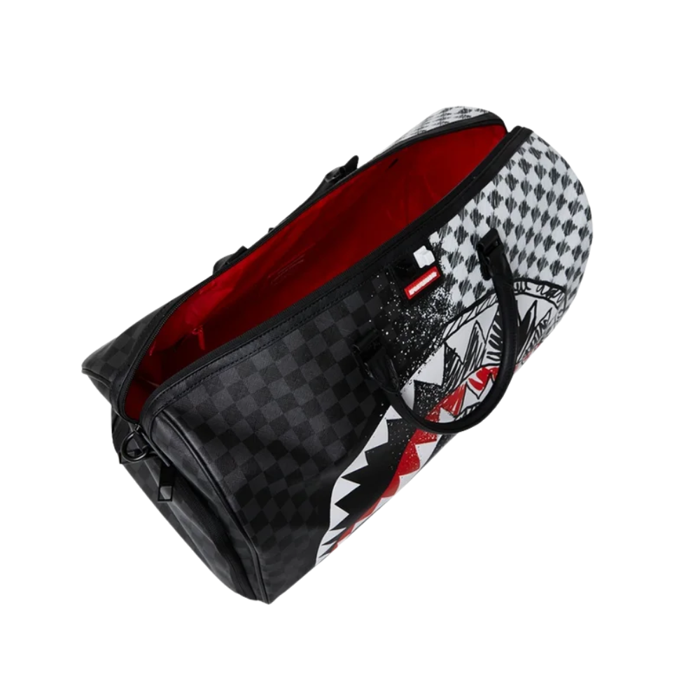 MIX AND MATCH SCRIBBLE LARGE DUFFLE