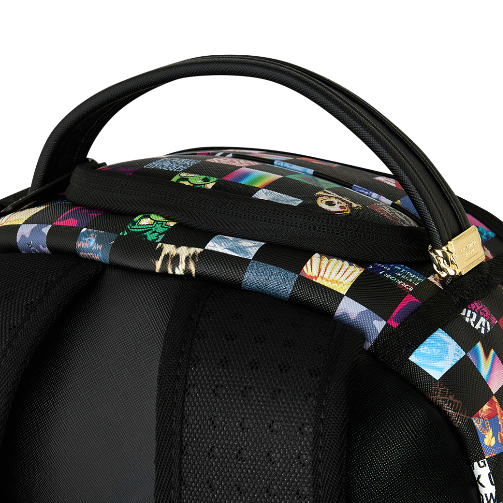 Sprayground Crazy Check DLXSV Backpack