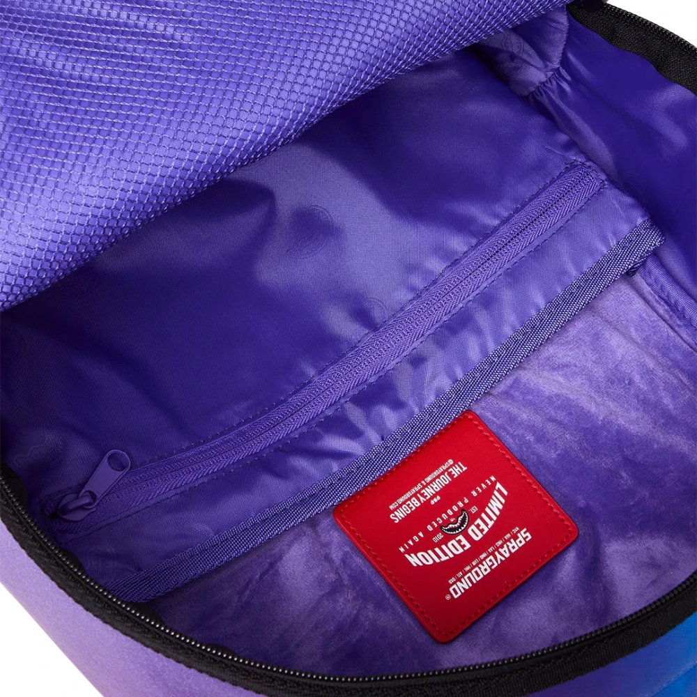 Sprayground Shark Central Embossed Dusk DLXSV Backpack