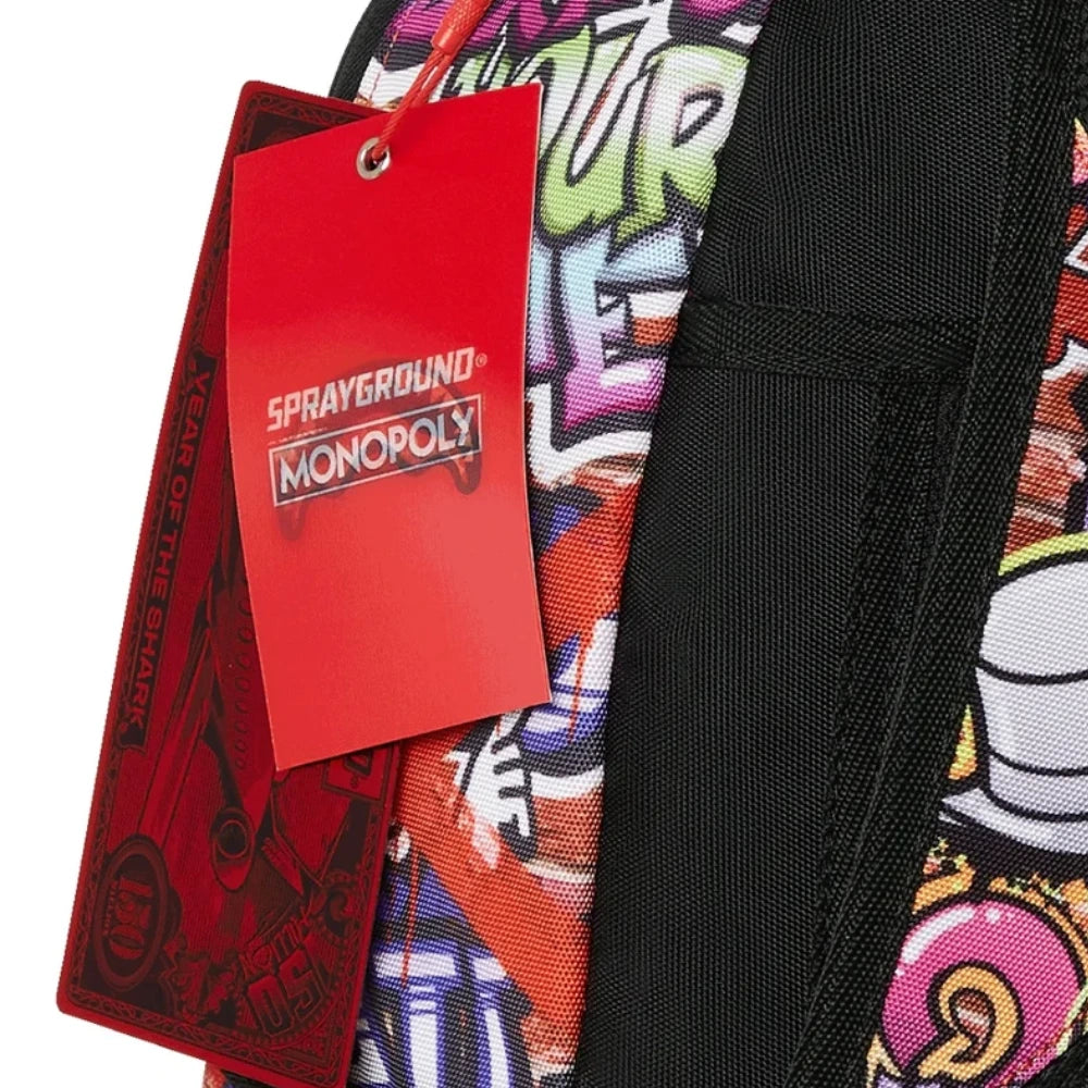 MONOPOLY MAN GRAFFITI DLXR BACKPACK