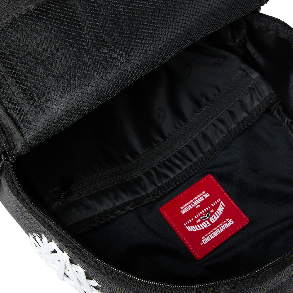 Sprayground Shoelace Shark DLXSV Backpack
