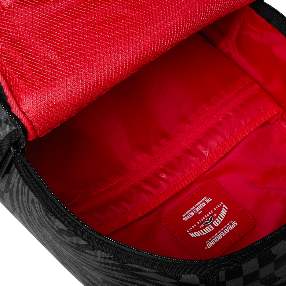 Sprayground Checker Shark Trail DLXSV Backpack
