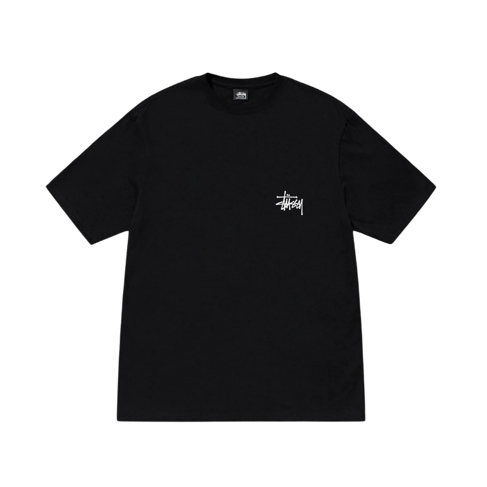 Basic stussy tee black front