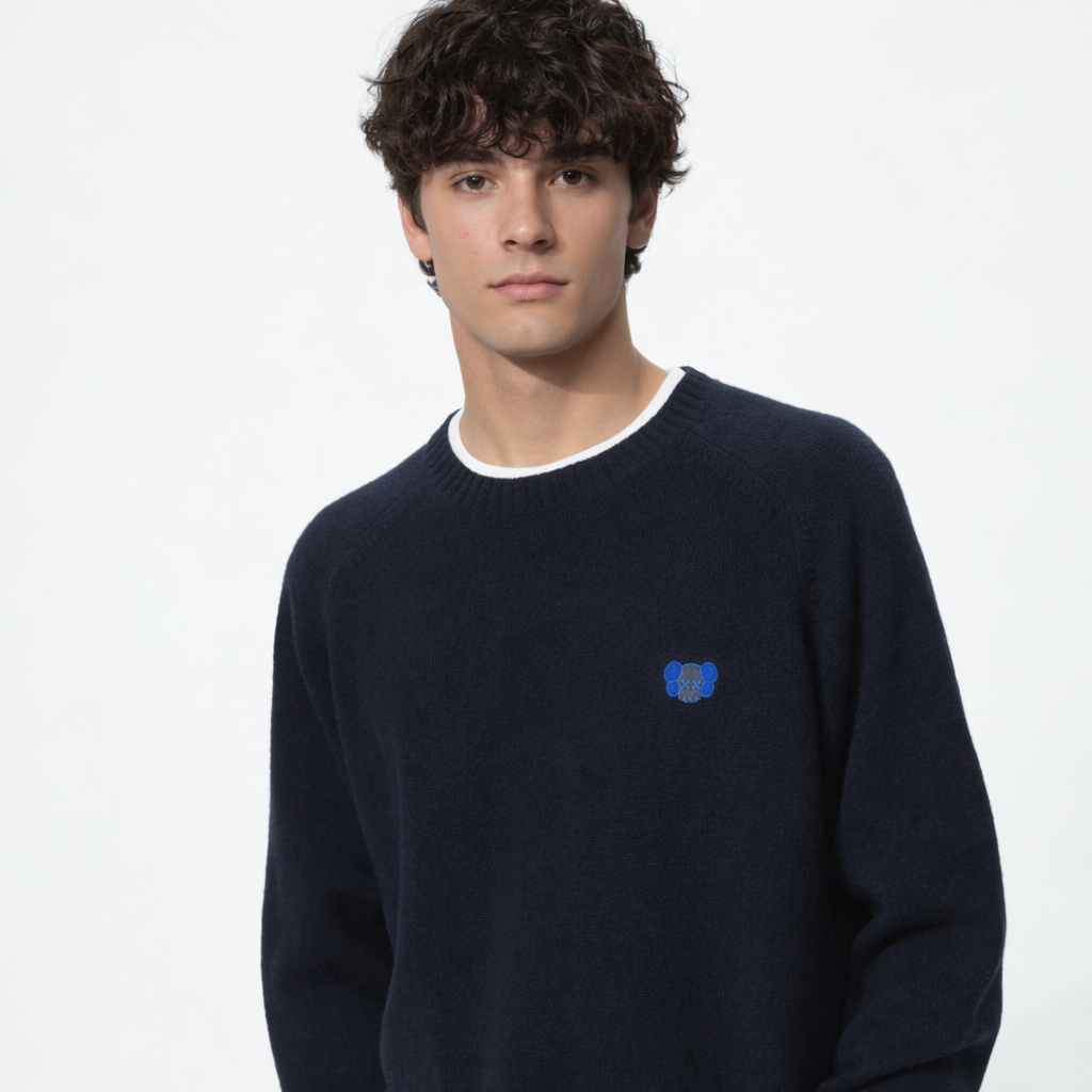 Uniqlo KAWS WINTER Lambswool Sweater