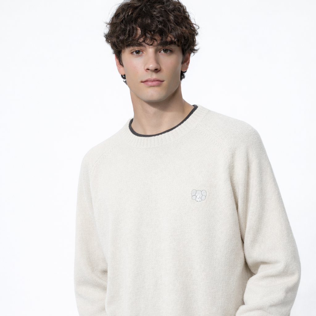 Uniqlo KAWS WINTER Lambswool Sweater