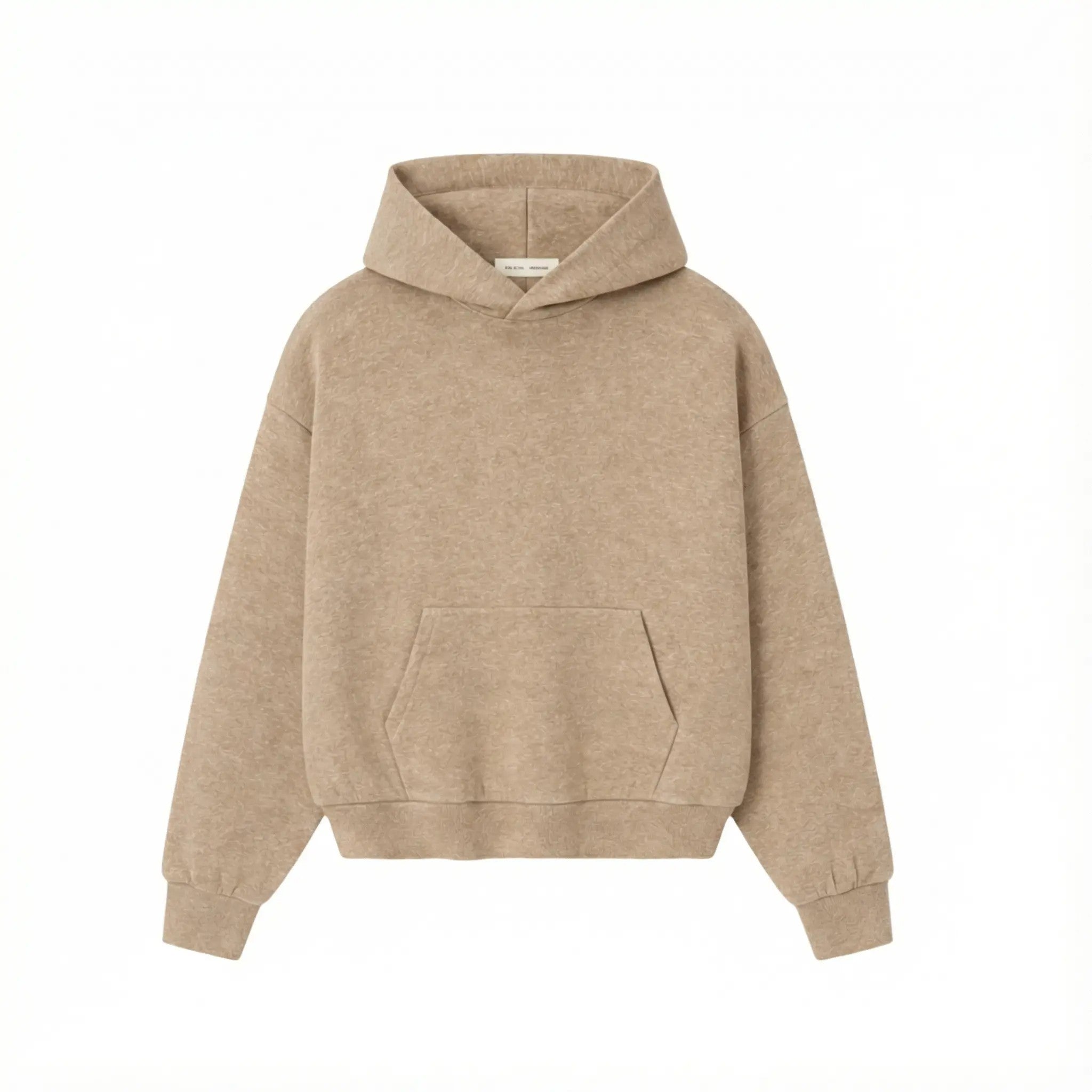 Buy Fear of God Essentials Classic Hoodie in Core Fleece Jet Black