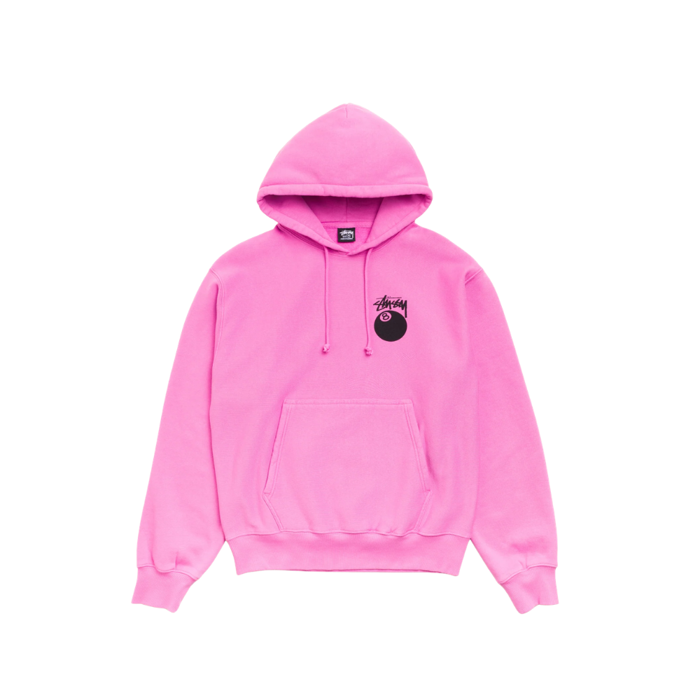 STÜSSY 8 BALL HOODIE GARMENT DYED