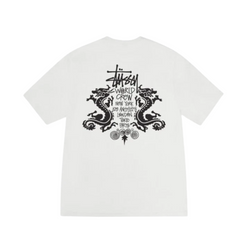 STÜSSY DOUBLE DRAGON PIGMENT DYED TEE