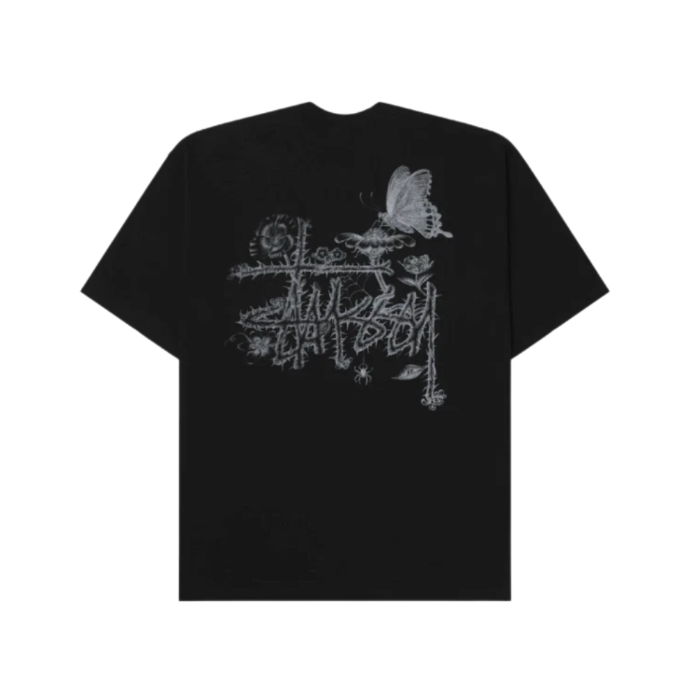 StussyInBloomT-Shirtblackbackview