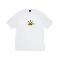 StussyKingCrownTeewhitefrontview