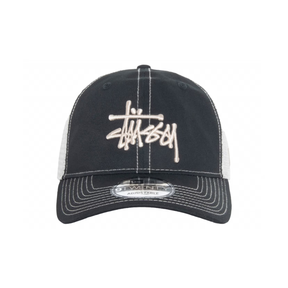 StussyTuckercapbrightblack
