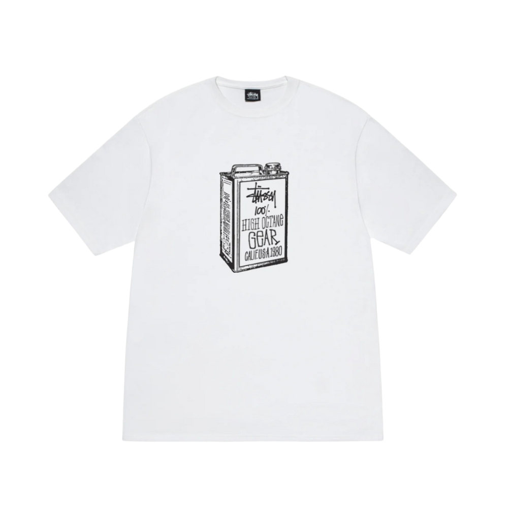 Stussyhighoctaneteewhitefrontview