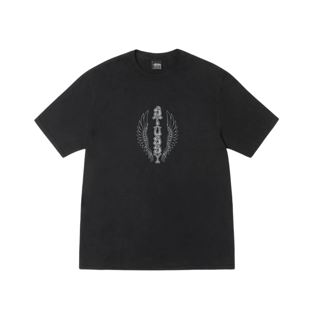 STÜSSY WES WINGS PIG. DYED TEE