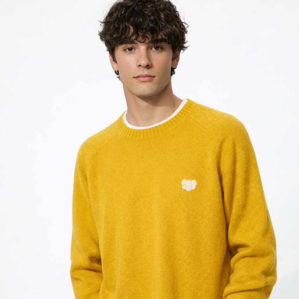 Uniqlo KAWS WINTER Lambswool Sweater