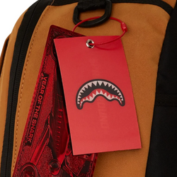 SHARK CENTRAL DLX-FAUX SUEDE BACKPACK