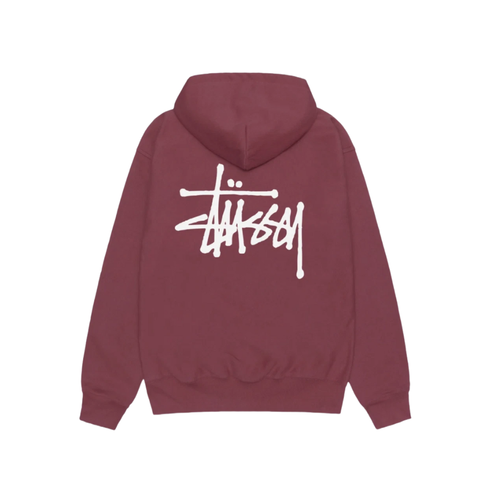 stussybasicziphoodieoxbloodback