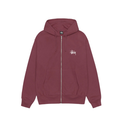 stussybasicziphoodieoxbloodfront